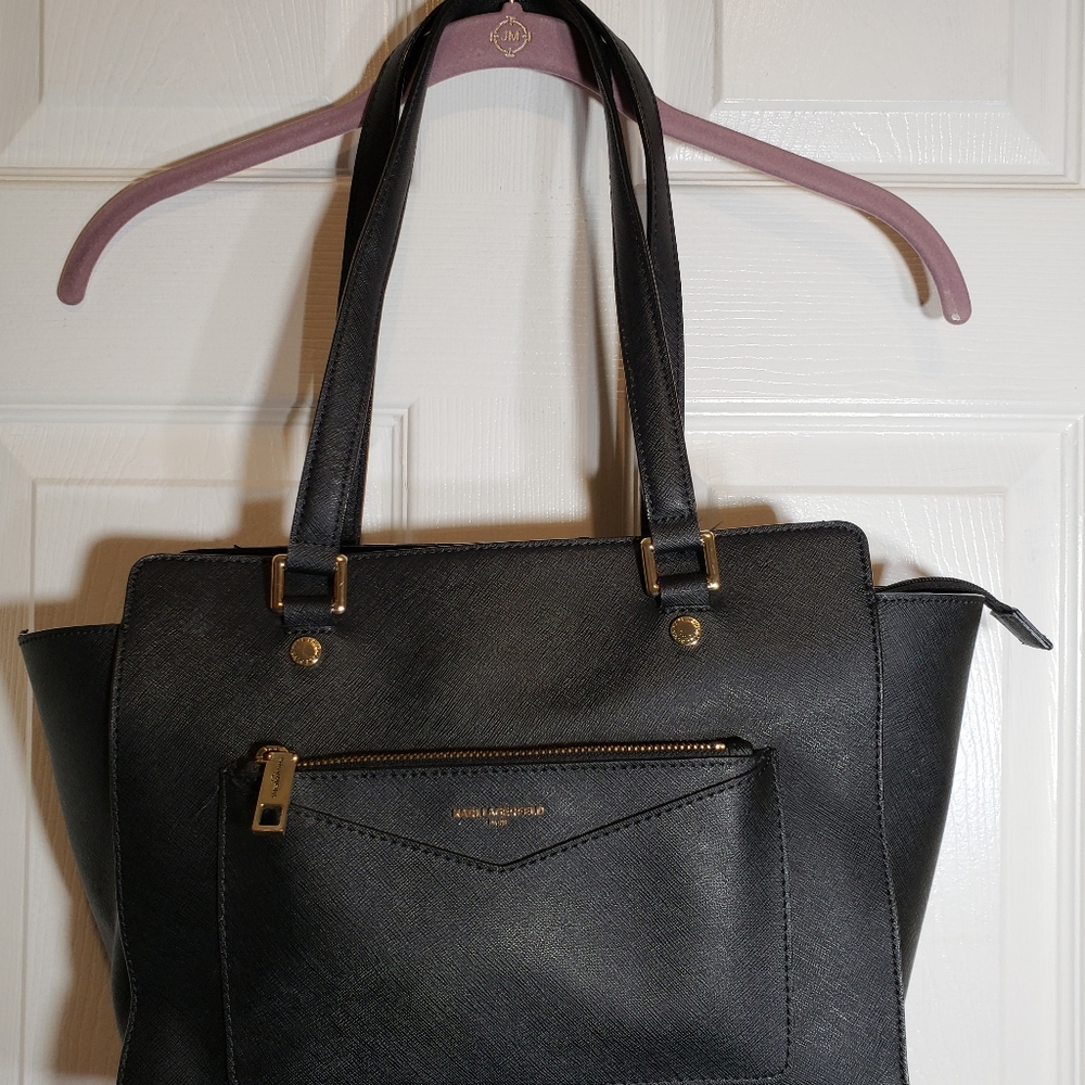 Karl Lagerfeld Leather Tote Bag